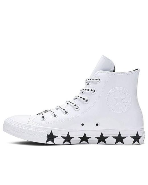 Converse White (Wmns) Miley Cyrus X Chuck Taylor All Star Hi 'Stars'