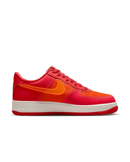 Nike Red Air Force 1 Low for men