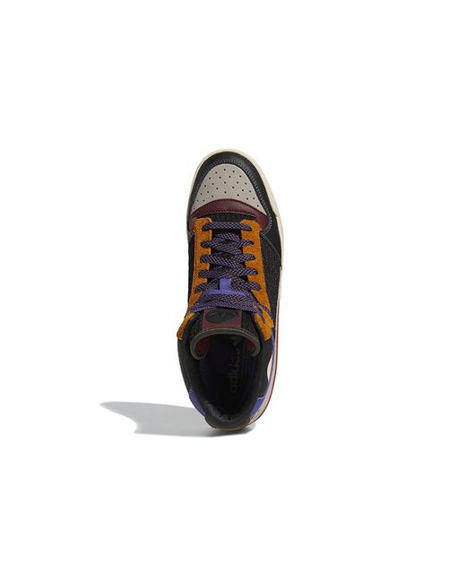 Adidas Blue Forum Mid 'Patchwork' for men