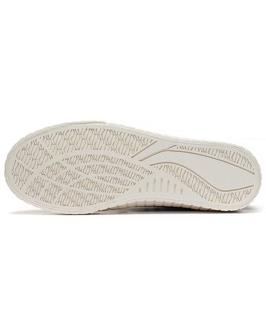 Li-ning Blue Lifestyle Skateboard Shoes for men