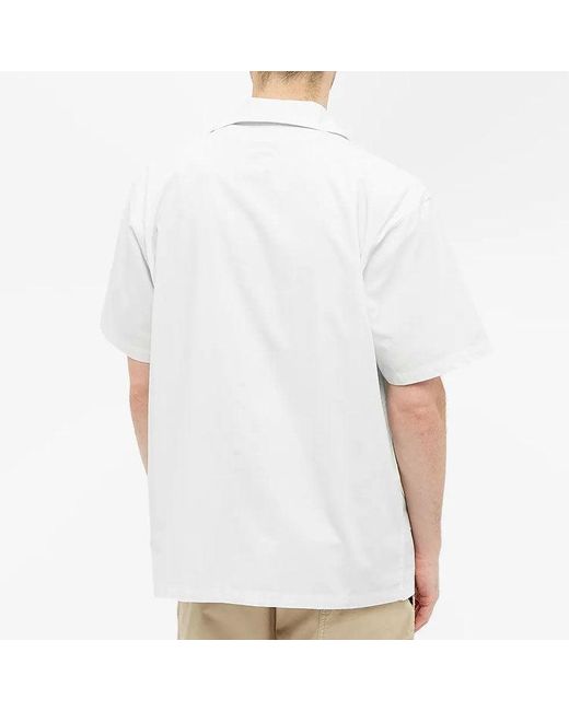 Nike White X Union La Mechanic Shirt 'Platinum' for men
