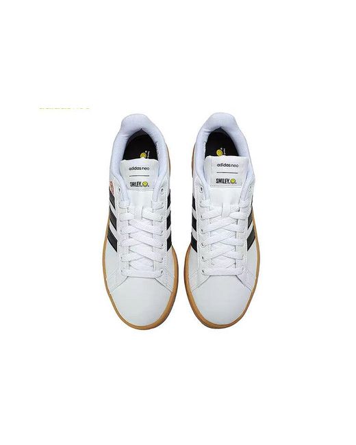 Adidas Blue Neo X Smiley Grand Court for men