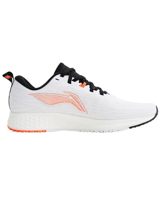 Li-ning White Dark Horse 4 Fluorescent Congo' for men