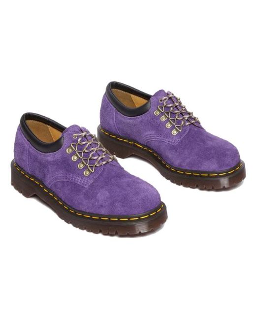 Dr. Martens Purple 8053 Ben Suede Casual Shoes 'Rich'