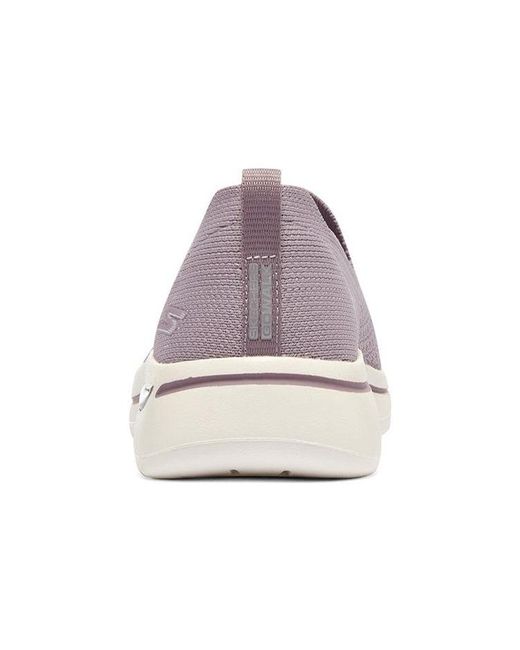 Skechers Pink (Wmns) Go Walk Arch Fit Slip On 'Taupe'