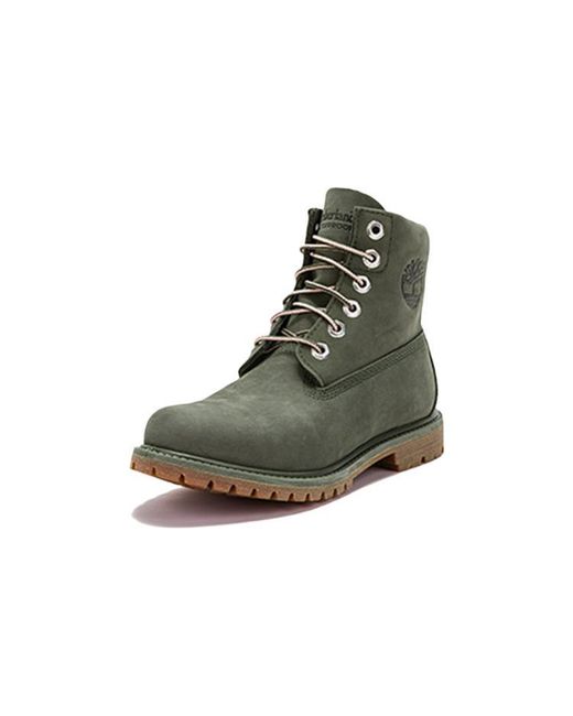 Timberland Green (Wmns) Nellie Inch Waterproof Boots 'Dark Nubuck'
