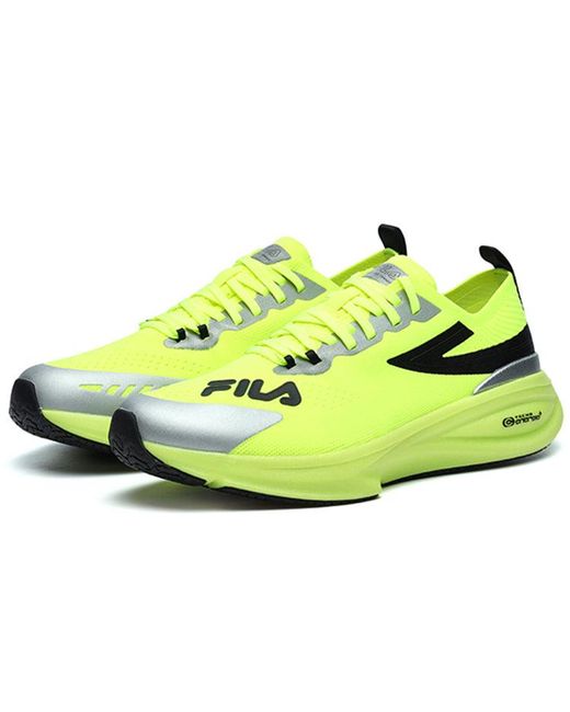 Fila Yellow Athletics Lightweight Cushioning for men