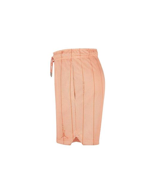Nike Pink Essentials Solid Color Mesh Sports Shorts Light Madder for men