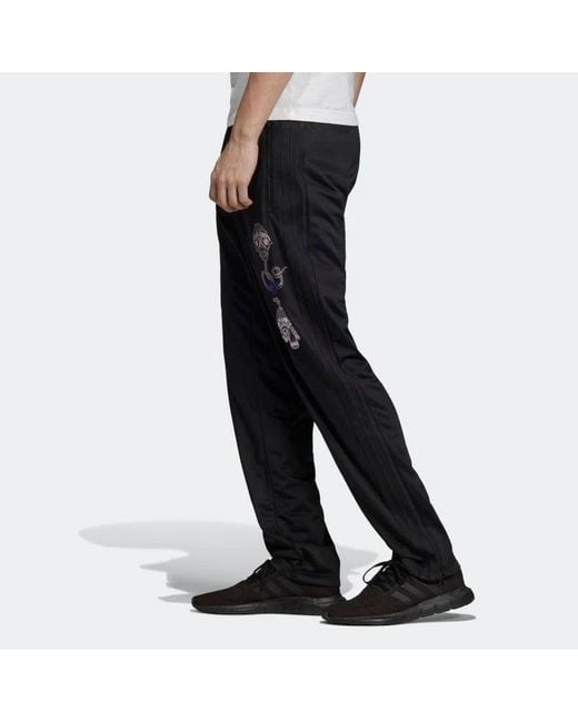 Adidas Black Originals Fb Track Pants Abstract Casual Long Pants for men