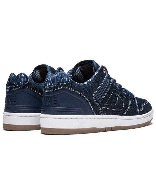 Nike Blue Men's Sb Air Force Ii Low Qs Skate Shoe for men
