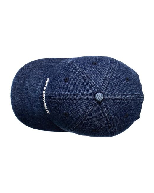 Li-ning Blue X Disney Logo Denim Baseball Cap
