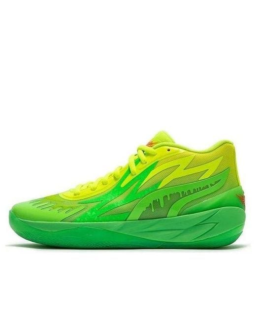 PUMA Green Mb.02 Lamelo Ball X Nickelodeon 'Slime' for men