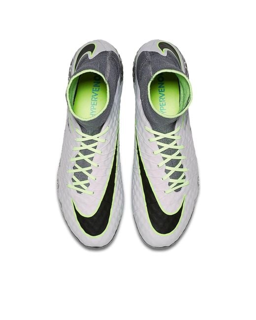 Nike Green Hypervenom Phantom Ag Pro 'Platinum Ghost' for men
