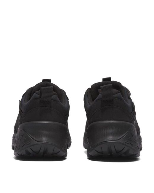 Timberland Black Motion Scramble Low Lace Up Waterproof Hikers Nubuck' for men