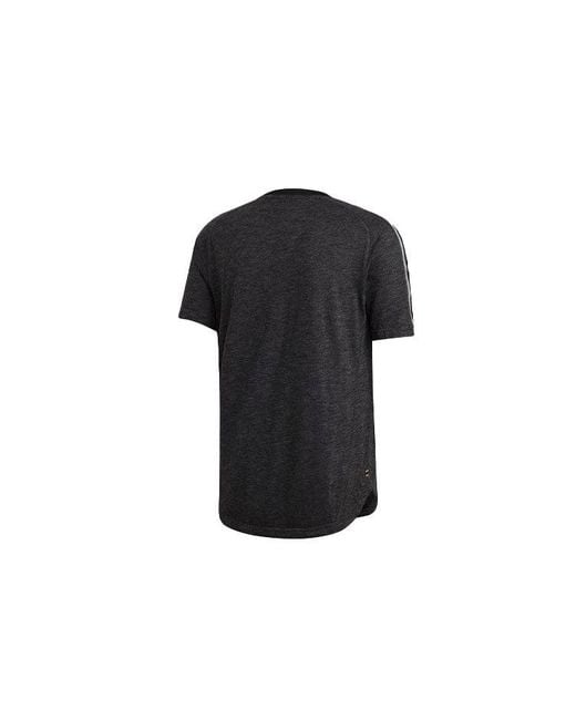 Adidas Black Pp Tec Tee Pogba Soccer/Football Sports Tournament Short Sleeve for men