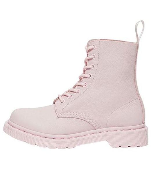 Dr. Martens Brown (Wmns) 1460 Pascal Mono Lace Up Boots