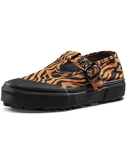 Vans Brown Ashley Williams X Style 93 'Tiger Print' for men