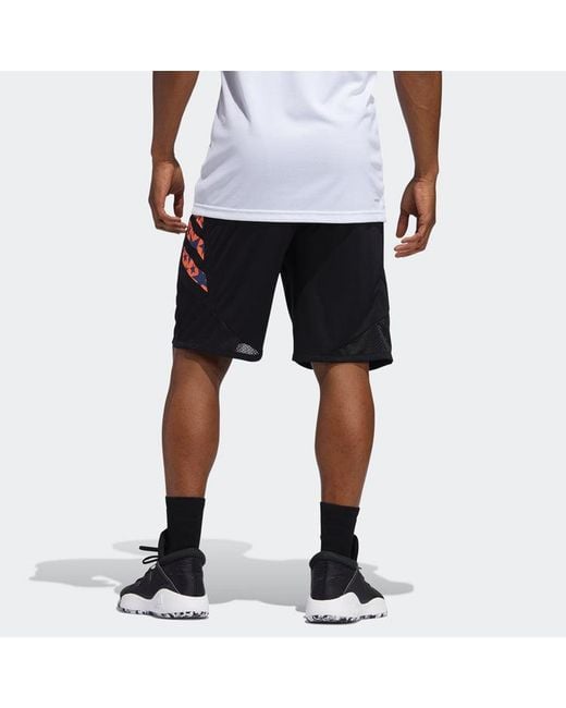 Adidas Black Gu P Bounce Basketball Shorts For for men