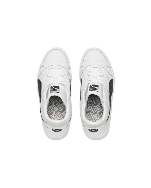PUMA White Becker Mid for men