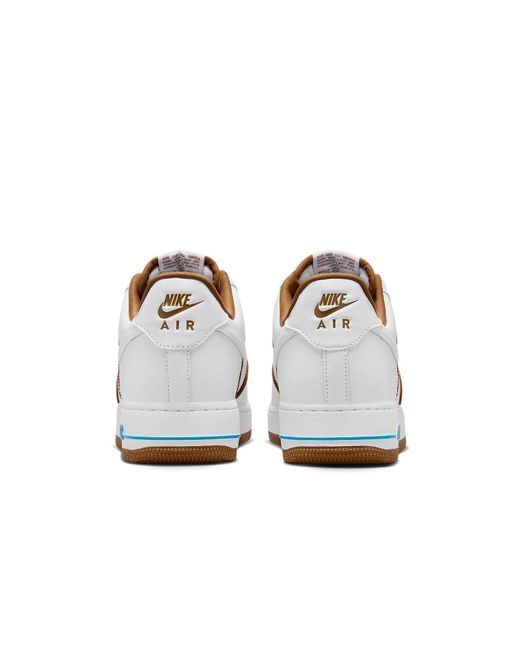 Nike White Air Force 1 '07 Lx Light British Tan' for men