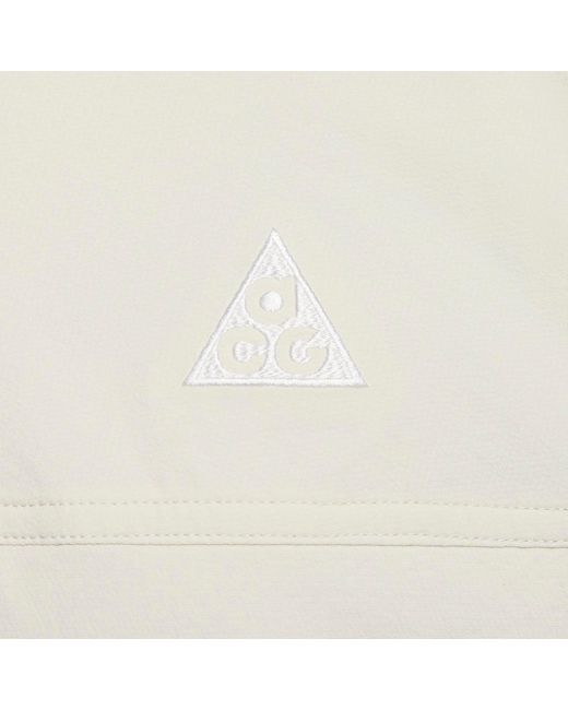 Nike White Acg Canyon Farer Anorak Jacket Asia Sizing 'Light Bone' for men