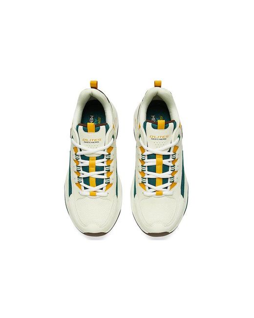 Skechers White D'Lites 4.0 for men
