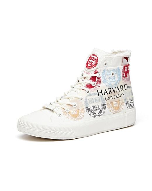 Anta White X Harvard Canvas High for men