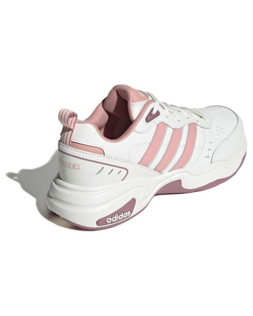 Adidas White Neo Strutter Shoes for men