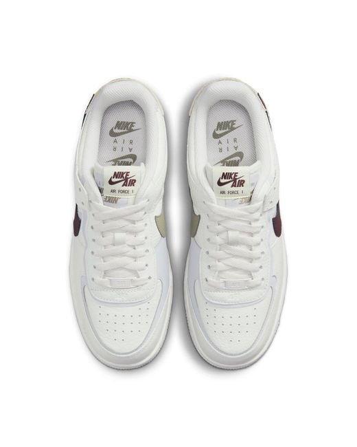 Nike White (Wmns) Air Force 1 Low Shadow