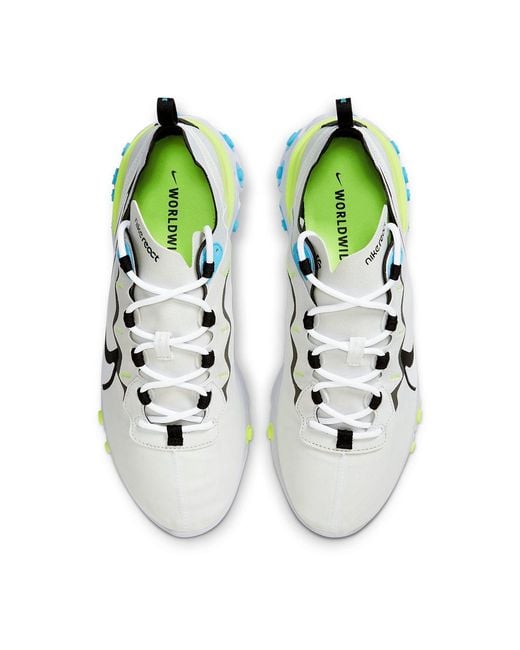 Nike Blue React Element 55 Fury Volt' for men