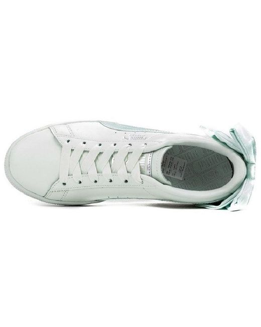 PUMA Blue (Wmns) Basket Bow 'Peppermint'