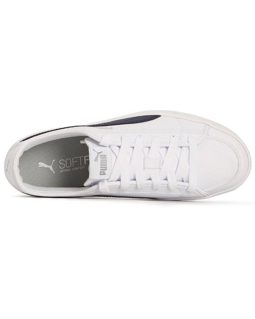 PUMA White Smash V2 Vulc Sl Peacoat' for men