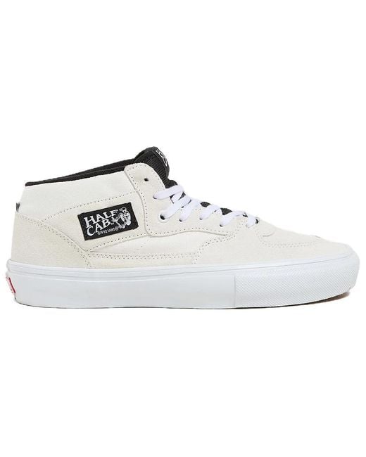 Vans White Skate Half Cab for men