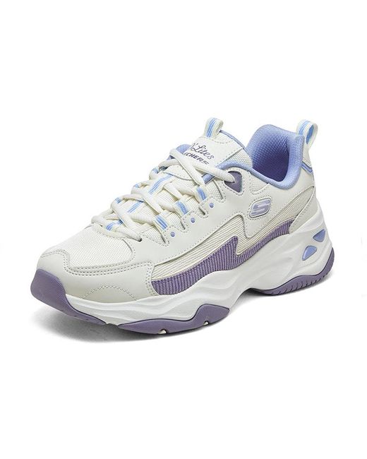 Skechers White (Wmns) Dlites 1.0