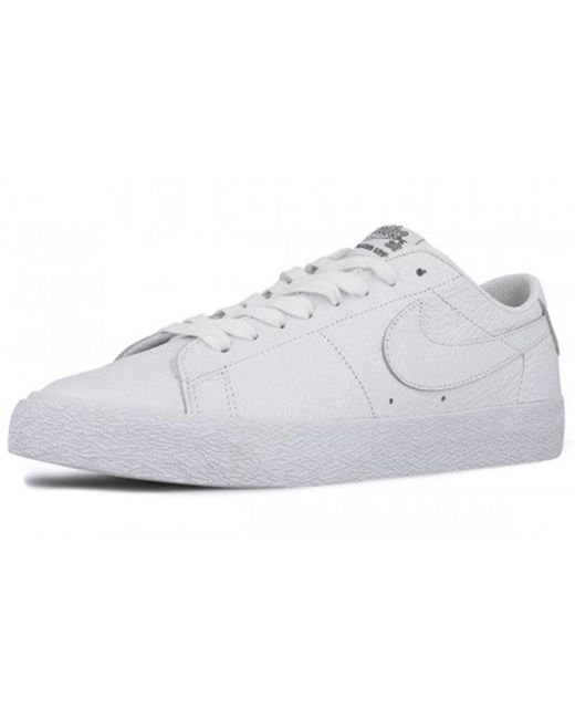 Nike White Nba X Blazer Low Sb for men