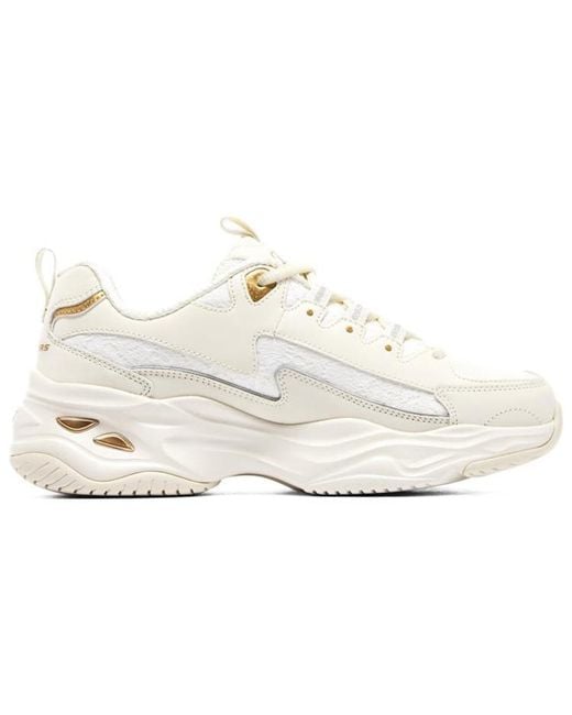 Skechers White (Wmns) D'Lites 4.0
