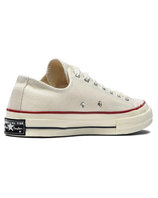 Converse White Chuck 70 Low 'Parchment' for men