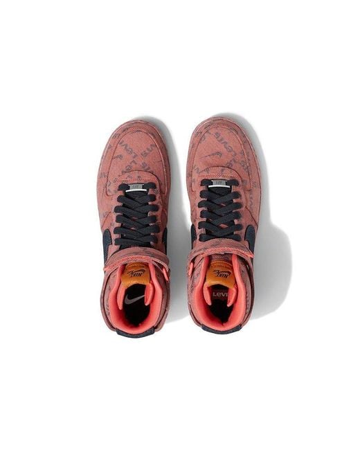 Nike Brown By You X Levi's Air Force 1 High 'Exclusive Denim' for men