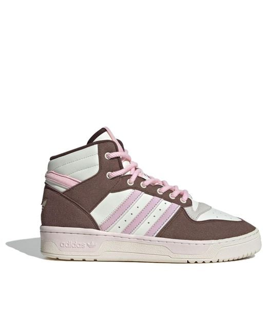 Adidas Brown Rivalry Mid for men