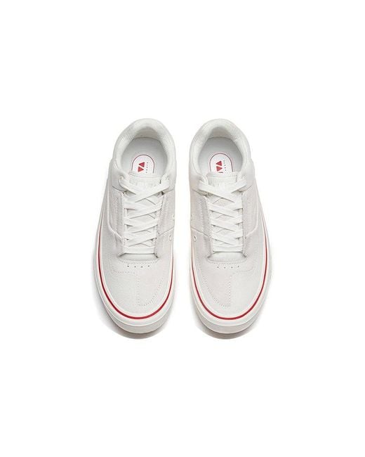 Anta White (Wmns) A-Shock Cvs Low