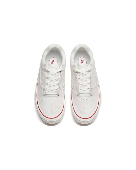 Anta White (Wmns) A-Shock Cvs Low