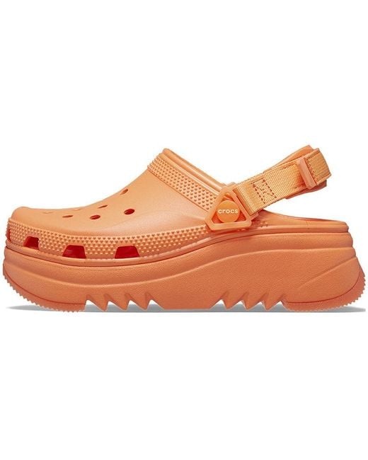 CROCSTM Orange Hiker Xscape Clogs 'Persimmon'