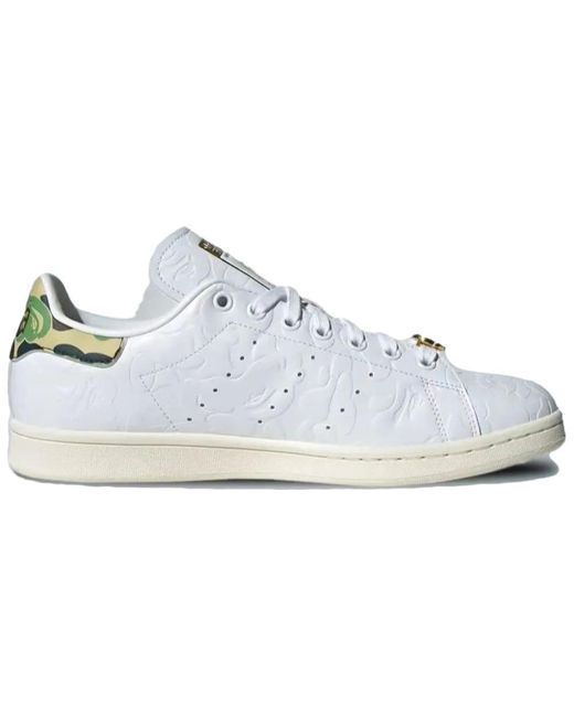 Adidas White X A Bathing Ape Stan Smith '30Th Anniversary' for men