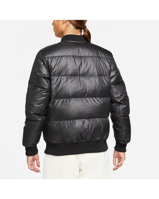 Nike Gray Sportswear Down-Fillwind Runner Sports Stay Warm Solid Color Down Jacket for men