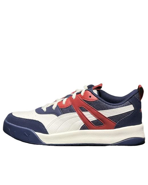 PUMA Blue Backcourt Trainers Burgundy' for men
