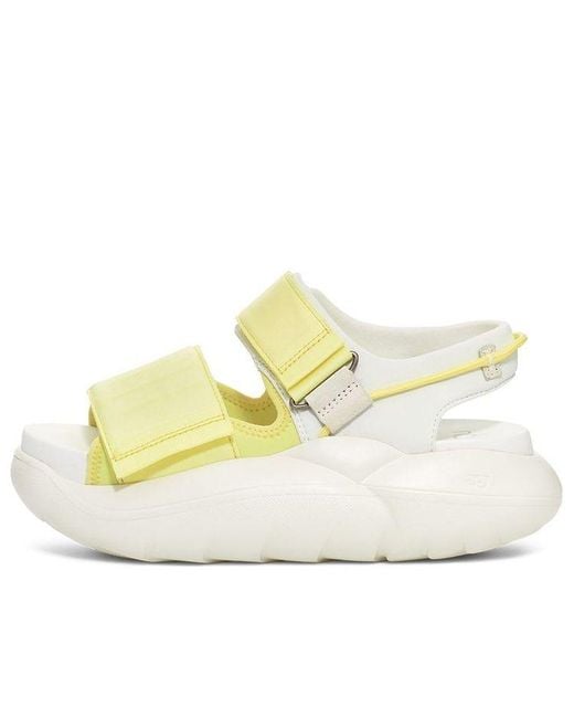 Ugg Metallic (Wmns) La Cloud Strap Flatform Sandal 'Neon'