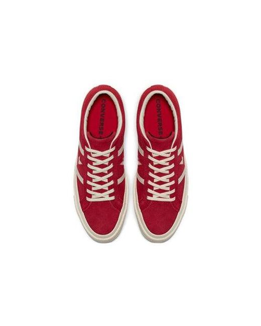 Converse Red One Star Academy for men