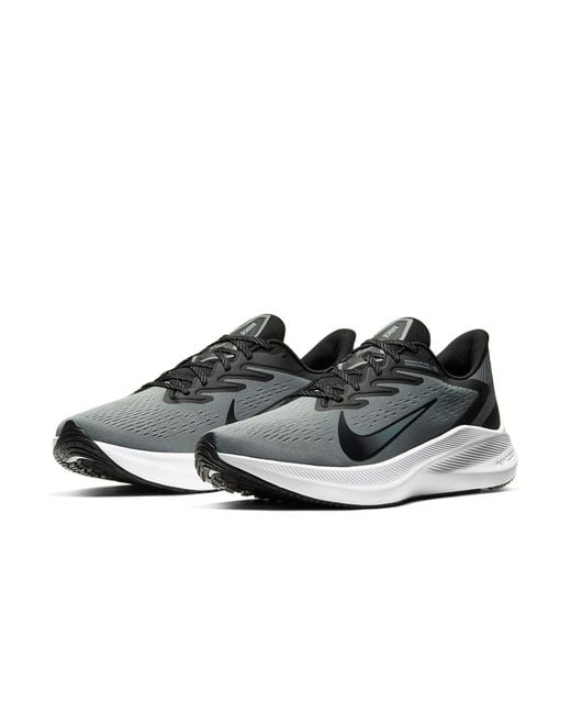 Nike Gray Air Zoom Winflo 7 'Particle' for men