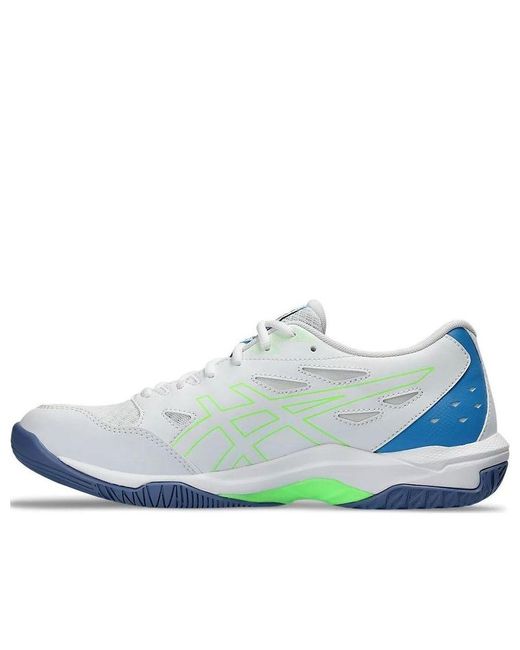 Asics Blue 1071a091-102 Gel-rocket 11 White/lime Burst Uk 10 for men