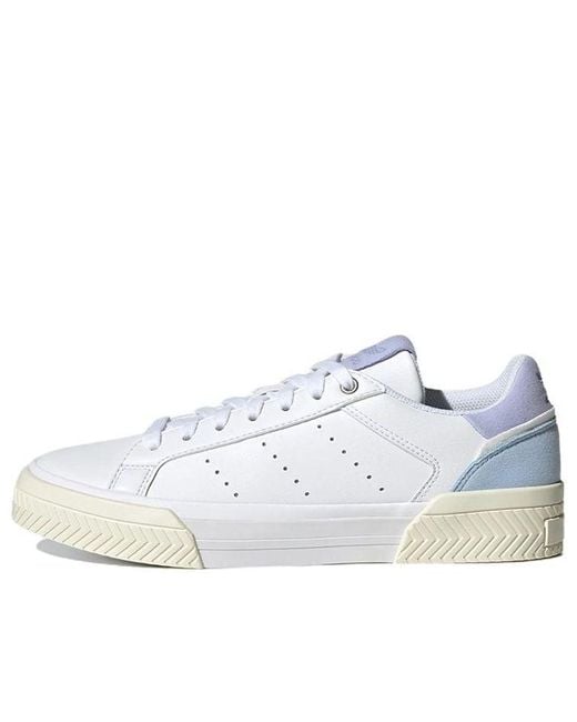 Adidas White (Wmns) Originals Court Tourino